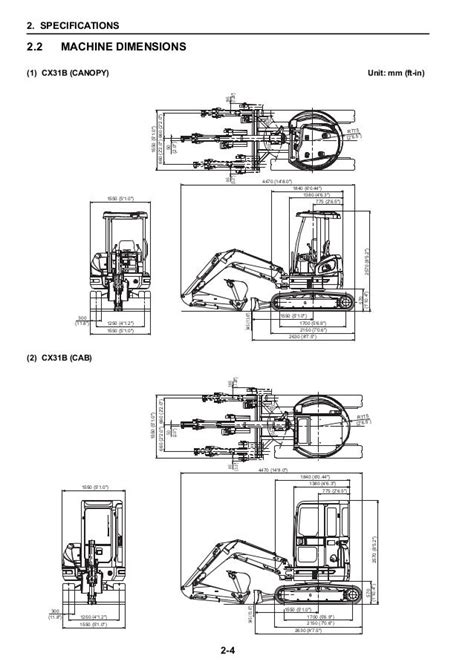 cx36b dimensions